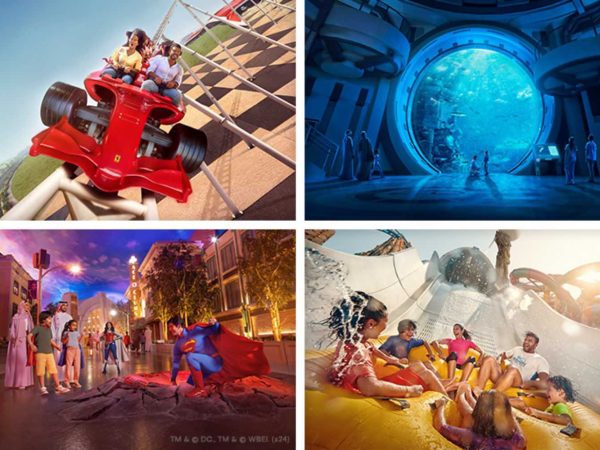 Yas Park – Abu Dhabi – Ferrari, Warner Bros, Waterworld, SeaWorld