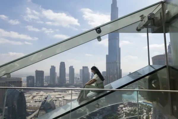 Sky View with glass slide