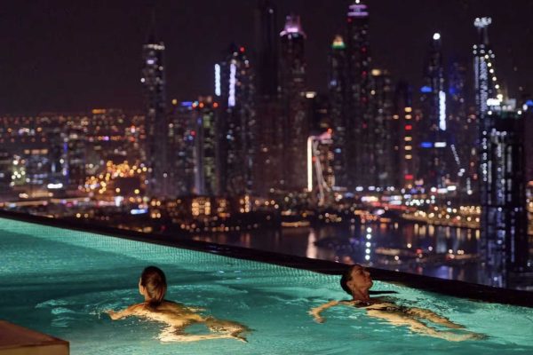 AURA SKYPOOL Sunrise or Evening Dubai